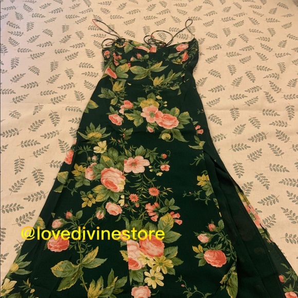 Reformation Juliette Dress Belvedere - Picture 7 of 7